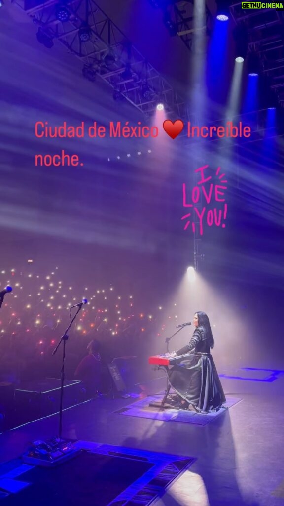 Tarja Turunen Instagram - Mexico City last night was just unbelievable. Truly magical. Thank you so much! ♥️♥️