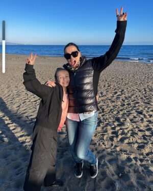 Tarja Turunen Instagram - I had a beautiful day with family and friends on the beach today. Super grateful for having good persons to share my life with. ♥️Ready for the next week?