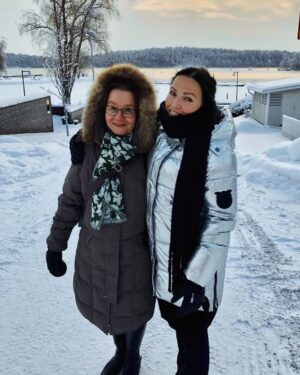 Tarja Turunen Instagram - I got an immense pleasure to catch up with my singing teacher @arjanikula yesterday. She was teaching me during high school and she made me believe in my dreams. I am eternally grateful ♥️Love you Arja.