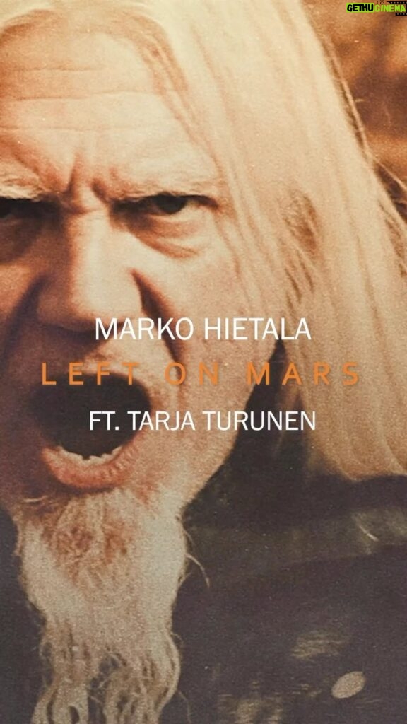 Tarja Turunen Instagram - @marko_hietala_official has released a brand new single ‘Left On Mars’ featuring @tarjaofficial! Watch the video now. Links in story / bio 👆 ‘Left On Mars’ is, in his own words, “A love song to my wife which ends up uniting two old friends. Even if the song itself sucked, I would be pleased about the result!”   @tuomas.wainola, guitarist and producer adds: ”It was a strong one immediately. I think Marko had the idea of it being a duet too, straight from the beginning. After that it was just a matter of grinding and demoing it well. The fun part was taking the song to Switzerland on an USB drive, like proper agents! We had this secret meeting when we had a Pratteln Outdoor gig with Tarja, both playing our own sets. And yeah, it was great to see them together on stage and finally singing the same tune again!”   #MarkoHietala #TarjaTurunen #LeftOnMars #NuclearBlastRecords