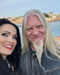 Tarja Turunen Instagram - Something nice is cooking. We had a wonderful day with Marco today and we need your help. Name one song you would like us to perform together. That will help us to decide which ones we are gonna sing on our next tour. See you soon South America!!! ♥️♥️