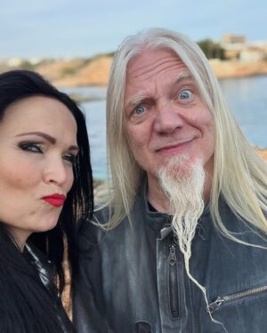 Tarja Turunen Instagram - Something nice is cooking. We had a wonderful day with Marco today and we need your help. Name one song you would like us to perform together. That will help us to decide which ones we are gonna sing on our next tour. See you soon South America!!! ♥️♥️
