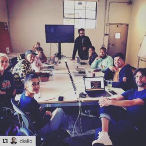 Tasie Lawrence Instagram - #repost 
@diallo 
Just some of the brilliant people behind #ShermansShowcase (apologies, Bashir and @angelaryarbrough, we’ll do another picture when ya’ll here) @ifc in #2019