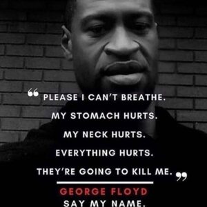 Tasie Lawrence Instagram - Say his name. #justiceforgeorgefloyd #blacklivesmatter
