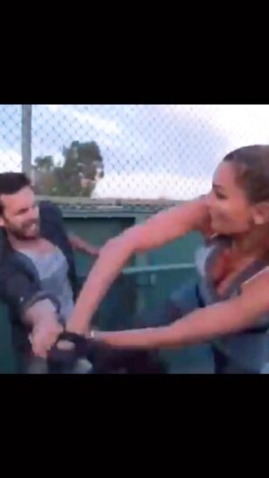 Tatiana Neva Instagram - When the gap between “F%CK AROUND” and “FIND OUT” narrows to zero… 🤣🤣🤣

Awesome fight scene with one of industry’s best stunt actors @jeancharlesrousseau , filmed by the amazing @shauncharneyofficial 

#tatiananeva #model #actress #actionactress #fashionmodel  #fuckaroundandfindout #capricornwoman #knifefanatics #knifefanatic #knifefighting #knifefight #stuntactor #fightscene