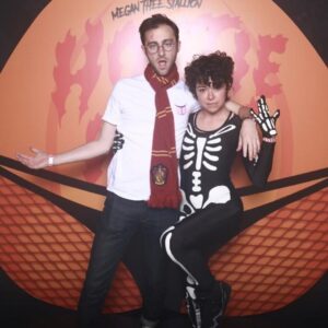 Tatiana Maslany Instagram - happy hottieween from hottie potter & someone who came from under the ground & from all over