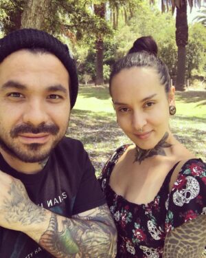 Tatiana Shmayluk Instagram - What a great and sunny day to be tested for #covid19 😅 with @iamalexlopez 
#accountability ☝🏼