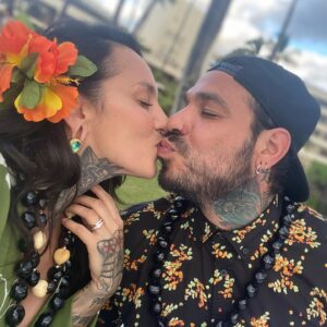 Tatiana Shmayluk Instagram - Cannot imagine myself being someone else’s wife . My friend, my love, my kartoshka 🥔🫶🏻💌