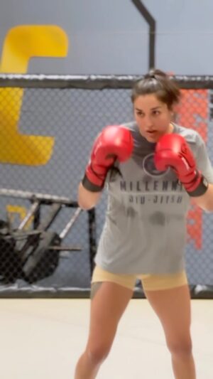 Tatiana Suarez Instagram - I love everything about it! My passion! ❤️ 

@coachclaytonhires  thank you for the work today 🙏🏽

#mma #wmma #ufc #boxing