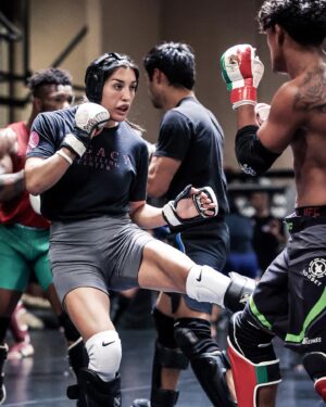 Tatiana Suarez Instagram - Blessed to do what I love every day🙏🏽❤️

@cloud_city_vista 📸 

@legacywrestlingcenter 

#mma #wmma #ufc #blessed