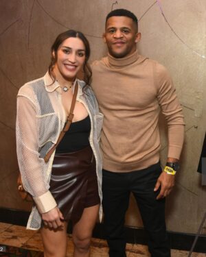 Tatiana Suarez Instagram - Happy Valentine’s Day to my soul mate. I hope I can make you feel loved, admired and appreciated every day! 💗

@patchymix