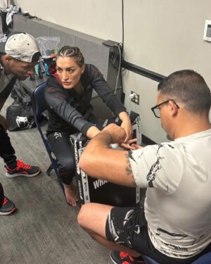 Tatiana Suarez Instagram - Happy Valentine’s Day to my soul mate. I hope I can make you feel loved, admired and appreciated every day! 💗

@patchymix