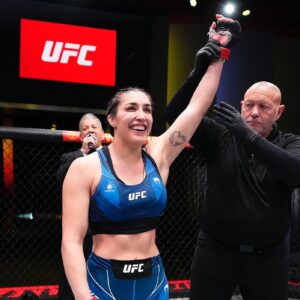 Tatiana Suarez Instagram - I’m so motivated to get back to work! I can’t wait to get back to work and continue to improve. I’m so happy to be back. It’s my time. I’m coming for it all! 

#mma #wmma #ufc