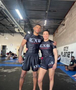 Tatiana Suarez Instagram - You’re the best in the world @patchymix 
I’ll be there to watch you do what you do best! Time to have some fun ❤️

#mma #wmma #killer #bellator295