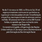 Tatiana Tiburcio Instagram - Reflita! A mudança depende da vontade e empenho de cada um. Faça a coisa certa. Não sou eu, sujeito preto, q tenho a obrigação de ensinar e educar quem criou o r@c!sm0 a ser antirra@c!st@. A conscientização e transformação começa por aí.