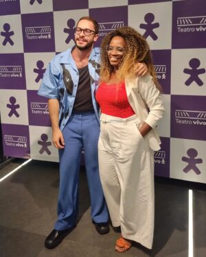 Tatiana Tiburcio Instagram - Hj foi dia de estreia desse espetáculo lindo chamado NORMA com meu amorzinho @rainercadete e a grande Nivia Maria. Vcs q estão em São Paulo, NÃO PERCAM!!!