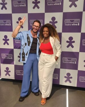 Tatiana Tiburcio Instagram - Hj foi dia de estreia desse espetáculo lindo chamado NORMA com meu amorzinho @rainercadete e a grande Nivia Maria. Vcs q estão em São Paulo, NÃO PERCAM!!!