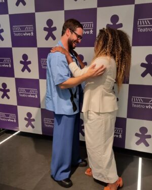 Tatiana Tiburcio Instagram - Hj foi dia de estreia desse espetáculo lindo chamado NORMA com meu amorzinho @rainercadete e a grande Nivia Maria. Vcs q estão em São Paulo, NÃO PERCAM!!!