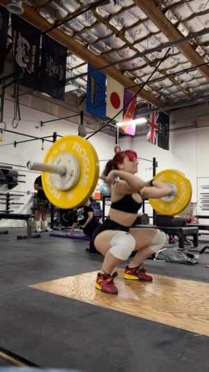 Tatum McCann Instagram - ‘Twas never a phase
-
Cleans finally starting to feel a little bit less like garbage so we’re looking to continue that energy 😅

#trainwithtatumtots #tatumtotstatumsquats #weightlifting #womenwhoweightlift #strongisbeautiful #stronggirlsummer