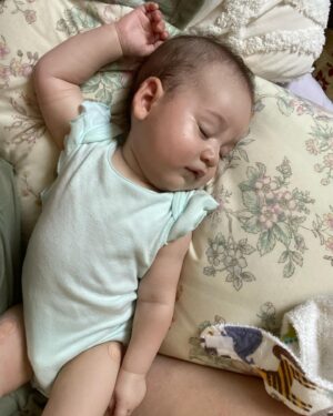 Tatum O'Neal Instagram - My babies grandbaby so cute
