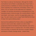 Tavi Gevinson Instagram - You can now buy a copy of Fan Fiction online at @heavymannerslibrary 🥰 and at their shop in LA. $15. Portion of proceeds go to @abortionfunds. Link in bio 🕸️ • You can also still read it or print your own at mirrorball.org but I have HEARD your feedback (e.g. no one has a printer) and so I am thrilled these will be available too. Printed at full-bleed! With a risograph cover! In a surprise color!!! • Lastly, slide 3 is from an email I wrote Matthew at Heavy Manners after I first went in. I’m so happy these will live there!