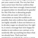 Tavi Gevinson Instagram - Audition pay is in the @sagaftra contract but most performers don’t know about it! So I wrote this for @hollywoodreporter using what I’ve learned as a founding volunteer of @auditionsarework. I tried to distill our amazing group’s work over many months and to understand why it’s somehow radical for actors to talk about their owed wages. Link in bio to read in full ☀️ Thank you @vanessalchester @teeocho @iamtelesmar @carynwestsfa for refining these points with me 💛 join us Thursdays on zoom for @auditionsarework office hours 😃