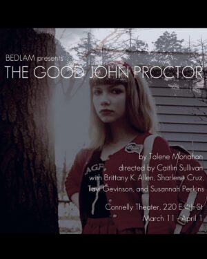 Tavi Gevinson Instagram - The Good John Proctor imagines the months leading up to the events dramatized in Arthur Miller’s The Crucible. You don’t need to know that play to see ours—it’s about childhood, memory, other BUMMERS—but performing in it has led me to realize how LONG I have spent thinking about Miller’s play and how full circle this show feels for me. Ahem:
Pic 2 - 2010 blog post, age 14, showing artful appropriation of Miller’s dialogue 🖼
3 - playing Mary Warren on Broadway in 2016, age 20 🎭
4 - being attacked by Ben Whishaw as John Proctor - rock on 🎸
5 - page from Miller’s autobiography that offers some insight into the misogyny that informed one of the most widely produced American plays…more thoughts on this in good time ⏳ 
6 - spending literal years writing a CRUCIBLE of my feelings about the play…now evolving because… 📑
7 - I learned @talenemonahon was writing a play inspired by it! We started emailing and went to Miller’s archives together at the Harry Ransom Center 😍
8 - two workshops later, rehearsals for The Good John Proctor @bedlambedlambedlam 🌗
9 - opening night with these incredible artists I love and admire so much ❤️‍🔥
10 - I play Mercy Lewis, age 14, like I was in this photo, too. ❤️‍🩹