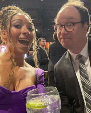 Tawny Newsome Instagram - Four hours of glam to honor our beloved Strange New Worlds and Lower Decks. My love @celiargooding makes Star Trek history as the first actor nominated for a @criticschoice award (not incl the Supers) so it’s only fair she got a hug from Billie Eilish. This is how it works. This was also my first time making the Best Dressed list so I’ll be color coordinating with Rebecca Romijn from now on as that must have been what did it. And special shout out to the cameraman who def thought I was in The Color Purple and kept swinging over to me whenever it was mentioned. 😈💅🏾
.
.
.

@startrek @startrekonpplus