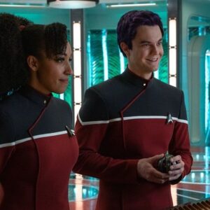 Tawny Newsome Instagram - Surprise! 🥳 Heavily-wigged nightmare twins Beckett n Brad beaming in to ruin stuff 🖖🏾