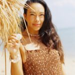 Taya Rogers Instagram - ✨🌞✨🧡 Stay aligned with your own energy & let people meet you there. In my element, sand under my feet, sunshine on my skin, ocean air, 📸 caught on 🎞️ by @j.m.j___