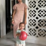 Taya Rogers Instagram - Happy Lunar New Year HomieLoverFriends🧧🌕✨🐲🍊 Wishing you all a prosperous & joyful year of the dragon! 😘 I’m excited to teach Jaden & Mila more of their Chinese heritage as they get older (& hoping to use it as an opportunity to learn more for myself as well!) เห็นหน้าแบบนี้จะคิดไหมว่ามีอาม่ากับอาเหล่าม่าอยู่ที่บ้าน 😛 恭祝新年吉祥，幸福和欢乐与你同在。🌕🐲🧧🍊💰