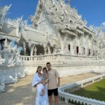 Taya Rogers Instagram - She asks to go to temples. I haven’t explained religion just yet but we talk a lot about kindness and love and understanding and respect and really isn’t that the basis of humanity? It’s hard to imagine answering the bigger questions these days with all the heartbreak in the world. She’s too young to understand why I’m sad or upset or enraged with the world when her world is still just us. I’m trying to find balance, to self regulate, to be here with them for them but my heart is breaking for strangers half a world away. We went to temples & all I could pray for was peace.