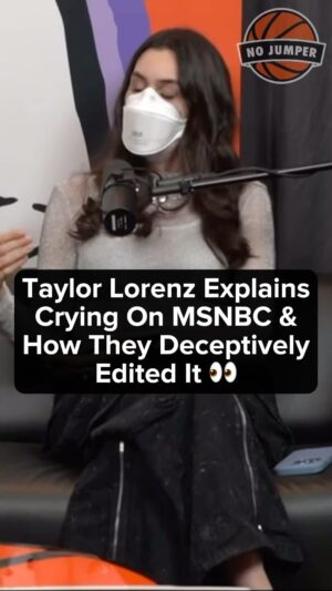 Taylor Lorenz Instagram - #TaylorLorenz explains crying during an interview on #MSNBC. 👀