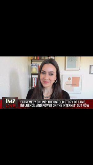 Taylor Lorenz Instagram - Joined TMZ to chat about how if Biden wants to win young voters he needs to push policies they actually support.