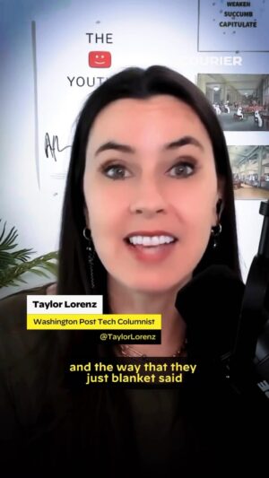 Taylor Lorenz Instagram - Instagram’s parent company Meta has imposed a political filter onto all of its users — restricting posts they deem as “political” from being discovered by users who aren’t following the account that posted the political content.

Here’s @TaylorLorenz to break down why that’s harmful to our democracy.

(🎥: Vibes Only Podcast • Apple   Spotify)