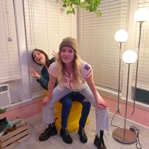 Taylor Spreitler Instagram - i asked @martiehannah to take a normal photo with me before i moved because i don’t have one and welp