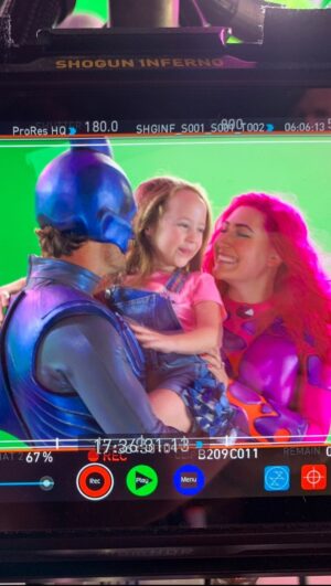 Taylor Dooley Instagram - The one where Sharkie and Lava grow up, fall in love, and have a Guppy 😉🌋🦈🐠 Over 9 MILLION people saw my last post about the 18th Anniversary of SB&LG! Such an absolutely humbling honor to see how many of y’all still love and watch Sharkboy & Lavagirl after all these years. Want to see grown up Sharkie & Lava? Go watch We Can Be Heroes on @netflix 🔥