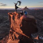 Taylor Rees Instagram - Throw back to that time I thought I was doing some meaningful mourning-the-loss-of-protected-land performance art but really just made two very sweet climbers feel uncomfortable on their summit moment. The take away here is following through on your wackiest of ideas is important even tho nothing ever really turns out the way you envision it, but perhaps its best to also pack homemade cookies for anyone’s day you make extremely awkward along the way 😜😜😜 [whoever you two are, I owe you some cookies] ~ @renan_ozturk @sonyalpha @adorama #sonyartisan @protectbearsears @friends_of_indian_creek @accessfund