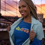 Taylor Rees Instagram - We couldn’t decide if we were re-shooting our high school yearbook photos or the soon-to-drop album cover, but what we did decide was that NYC is a very fun place to play : ) Huge congrats to the leaders of @girltrek for the incredible work they do, recently hiring and training almost 100 community organizers to further build the movement. @vanessatreks @morgantreks I can’t wait to see what unfolds in the future 💙💙 #sonyartisan #alpha1