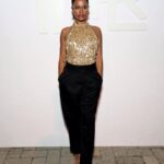 Taylour Paige Instagram - hehe last night @wmag x @ralphlauren #artbasel fun fact: these last two events are my first time out since having endometriosis surgery. Healthy is wealthy. Declaring, Slowly but surely feeling the best I’ve ever been able to in my body. (I’ll talk about it more one day) love you!