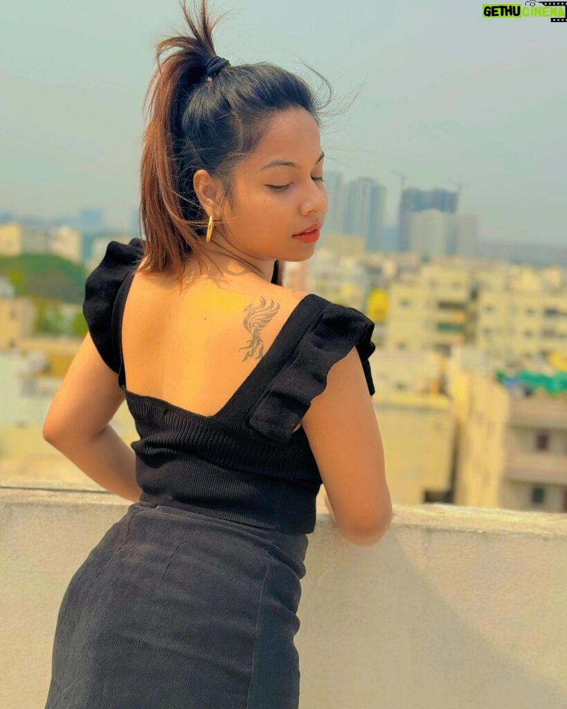 Tejaswani Behera Instagram - KAAYI 🖤🔥 #viral #explore #post #pic