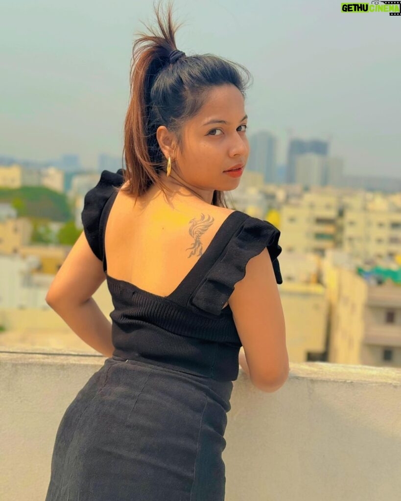 Tejaswani Behera Instagram - KAAYI 🖤🔥 #viral #explore #post #pic