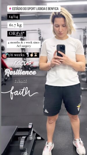 Telma Monteiro Instagram - Quick update of my current situation and short therm goals 🌪️

Like a good Capricorn, I am pragmatic. I like to know with what I am dealing. Facts. High goal, comes with a high risk. I can deal with that.

For a high risk, a big heart a strong mind and a lots of faith.