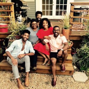 Tembi Locke Instagram - For me, siblings are like stars. They are my past and my present. I am so grateful for their love, their friendship and their constancy. ❤️❤️❤️ Plus, no one makes me laugh harder.