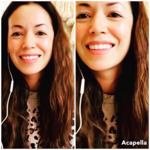 Teresa Castillo Instagram - The plan was to sing this with @nellevee but life got too hectic. So here’s a duet with myself! 😆 enjoy!