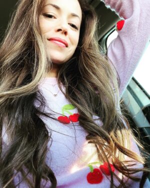 Teresa Castillo Instagram - Hey, Monday. 🍒 We got this! Sweater from www.TeresaCastilloStyleBox.com Link in bio ⬆️ #ootd #cute #springfashion