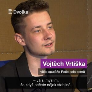 Tereza Kostková Instagram - Vojtěch Vrtiška, vítěz soutěže Peče celá země v Blízkých setkáních Terezy Kostkové na Dvojce o imunitě ke sladkému. Celý rozhovor na videu je na webu dvojky.