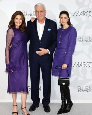 Teri Hatcher Instagram - Such a beautiful night of multigenerational fashion and creativity @marccain Fashion Week! Thank you! 💜

#marccainlovesfashionweek 
#blendboundaries 
#marccaingirls
