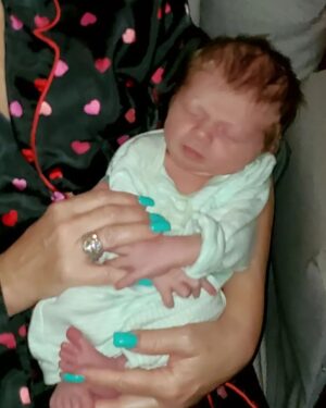 Terri Runnels Instagram - I am SO in love with this little 🐒 monkey!
Rowan Dane Edgington Oney 
*I sure hope he learns to spell early...ABC's or Hooked on Phonics! 
😄🥰😍💙