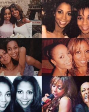 Terry Ellis Instagram - Shouting Happy Birthday to my bestie!! @hollyrpeete may this day be as special as you are to me. I am forever grateful for your friendship, love, laughter and support. I"m wishing you all the happiness, joy and blessings you've dedicated your life sharing with others.so lets toast it up!...cheers to another 30 years around the sun together. I love you! 💞 🎂 🥳 🎉 🎈 🎁 🎊 🍾 🥂 👩🏿‍🤝‍👩🏾#virgobesties♍❤♍💕 #bestiesforlife #doppleganger #solidasarock💎 #virgoseason #septembergirlsrock❤️🎉💋🎈🎂